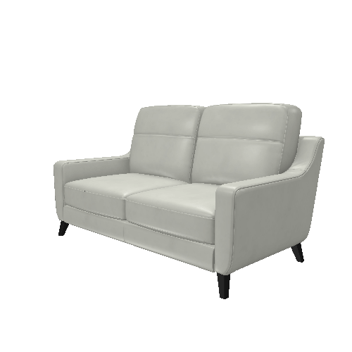 Borgo 3 Seater Leather Sofa Grey Ireland